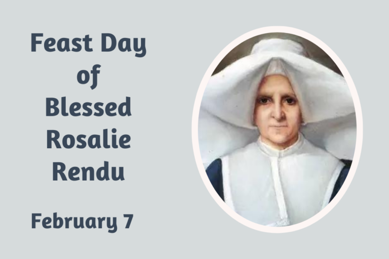 Feast Day of Blessed Rosalie Rendu