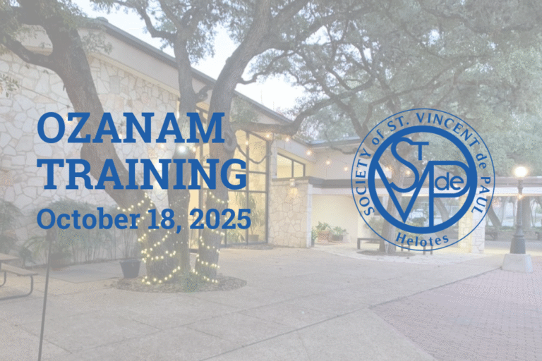 Ozanam Training for SVDP Members