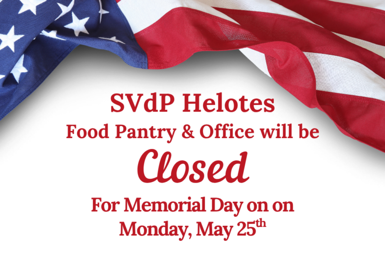 Memorial Day Closure