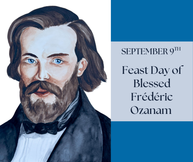 September 9: Feast Day of Blessed Frédéric Ozanam